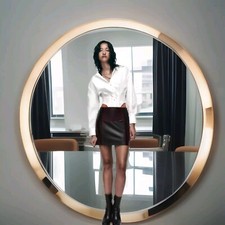 New Zara Size L (12-14) Faux