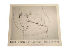 Hockney Stanley and Boodge Exhibition poster 1994