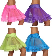 Bulk Wholesale Job Lots Ladies Petticoats/Tutus Fancy Dress 6 PCS Astd sizes/col