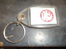 Vintage Vauxhall key ring from Lydeway Garage, near Devizes, Wilts (now closed)