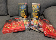 8  x New Sealed Blank VHS