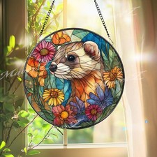 Ferret Stained Glass