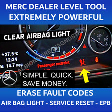 AIR BAG LIGHT RESET For