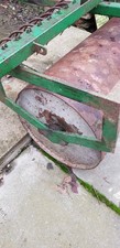 HEAVY GARDEN ROLLER TOW BEHIND & RAKE