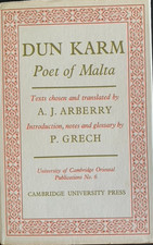 Dun Karm (Carmelo Psaila) Poet