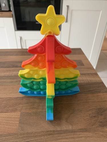 Christmas tree popit fidget - 3d,
