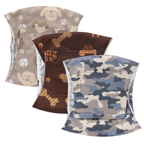 New washable male dog diaper - new,