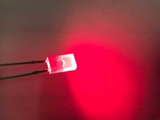 50 X PACK - 4mm x 2mm RED LED - LTL403CJ - LITE-ON - 2.4V - 40mcd