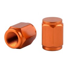 KTM Orange Air Valve Caps SX