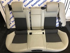 SAAB 9-3 93 Saloon 4 Door Rear Seats Base & Back with Cup Holder 2003-2010 Beige