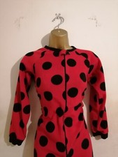 Black Red Ladybird Polka Dot