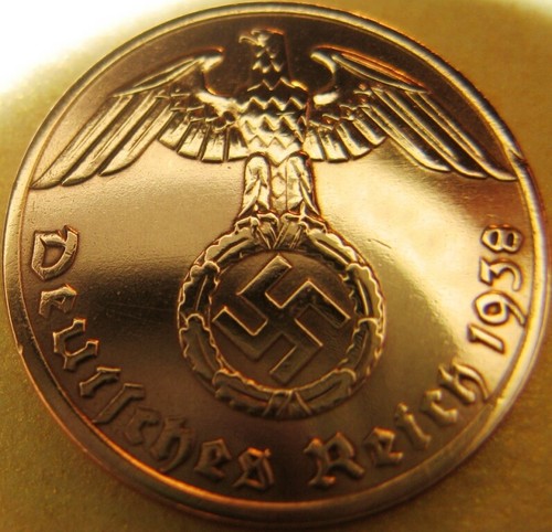Old germany reichspfennig - old,