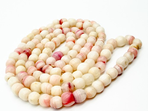 Vintage glass bead necklace - glass,