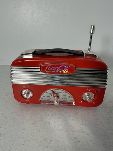 Vintage style radio coca - style,