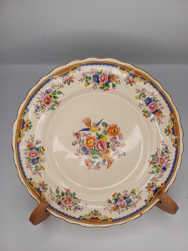 Vintage floral plate - vintage,