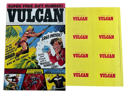 Vintage 4th oct 1975 vulcan - vintage,