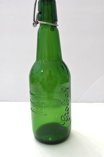 Grolsch beer bottles green - grolsch,