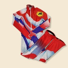 Mizuno Mens Multicoloured Lightweight Racing Ski Suit Winter Sports