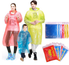 Raincoat Poncho Adult Kids