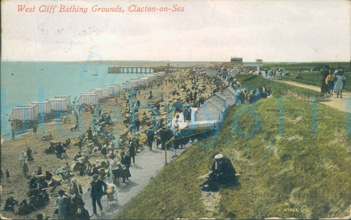 Clacton sea west - on,