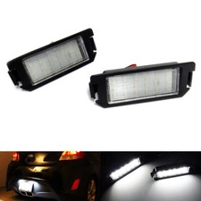 2x LED Licence Number Plate