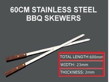 REUSABLE 60X2.3 CM STAINLESS