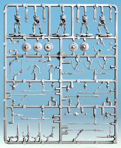 Oathmark skeleton infantry - oathmark,