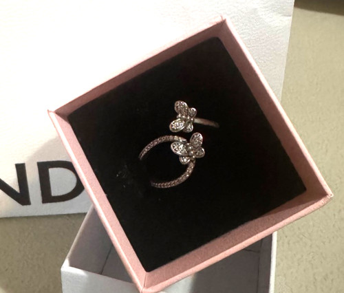Pandora sparkling butterfly - sparkling,