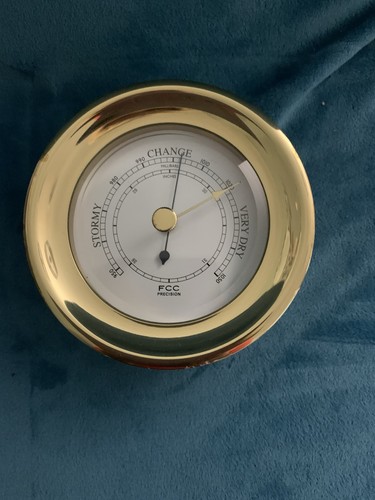 Barometer brass fcc - brass, falmouth