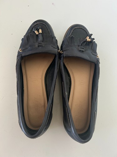 Footglove blue leather - m&s,