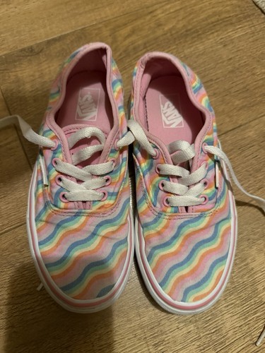 Girls vans size 5 rainbow - size, uk