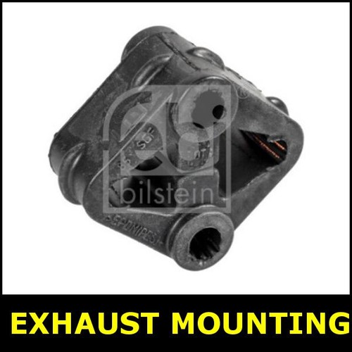 Exhaust rubber rear box - exhaust,