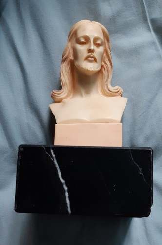 Vintage alibaster bust - vintage,