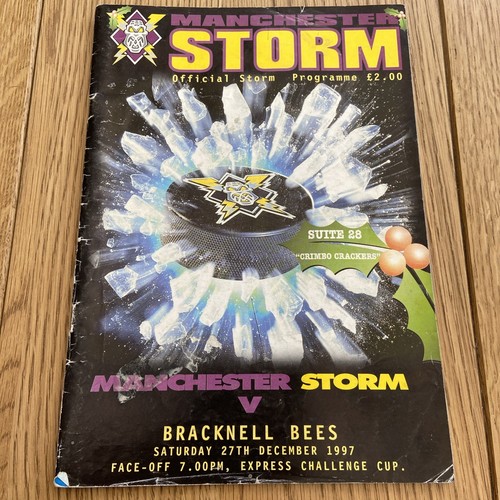 Manchester storm bracknell - storm, v