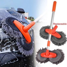 Car Wash Mop Double Brush Head