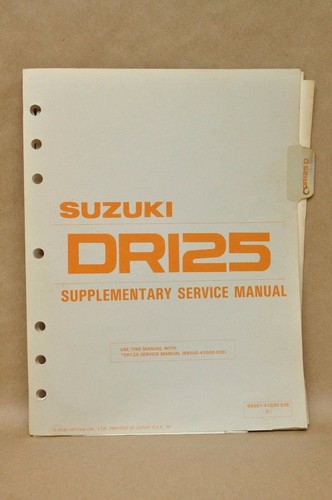 Vtg 1983 suzuki dr125 - 1983, d