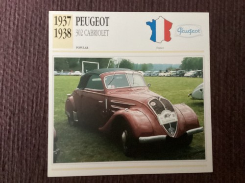 Peugeot 302 cabriolet - 302,