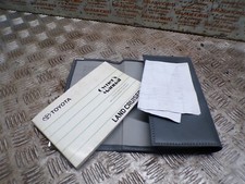 BFD079379 1998 TOYOTA LANDCRUISER 3.4 VX LWB OWNERS MANUAL & WALLET