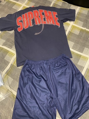Supreme rhinestone shorts - rhinestone,