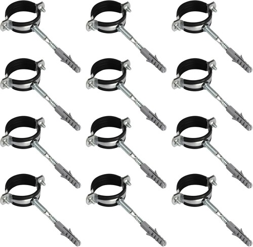 Rubber lined pipe - rubber, strap