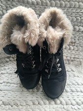 NEXT FOERVER COMFORT BLACK CHELSEA  BOOTS SZ 6.5 EXTRA WIDE