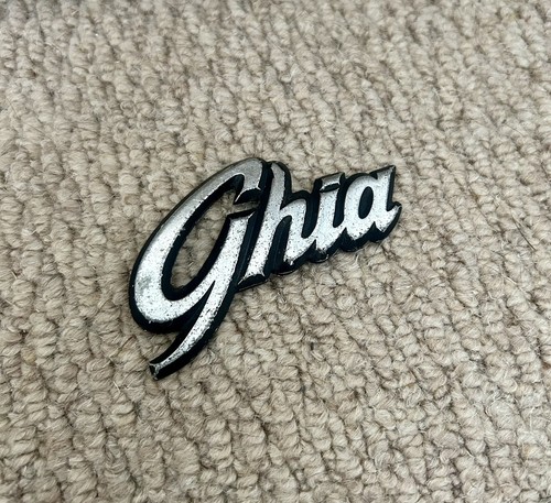 Ford ghia tailgate badge - ford,