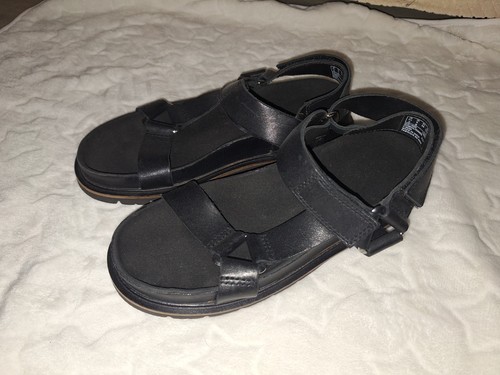Ladies stylish black - , leather