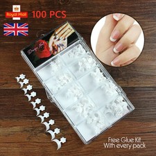 100 pcs false short french - 100,