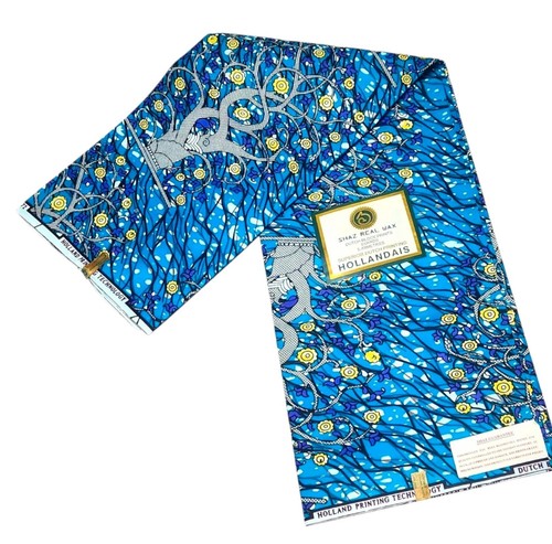 6yards african print real wax - african,