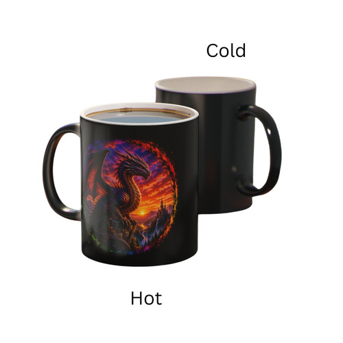 Dragon colour changing magic - changing,