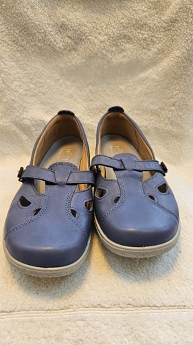 Hotter blue leather sandals