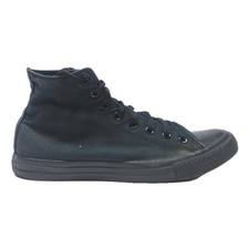 CONVERSE Chuck Taylor All Star Mens Black High Top Trainers Canvas UK 9 Casual