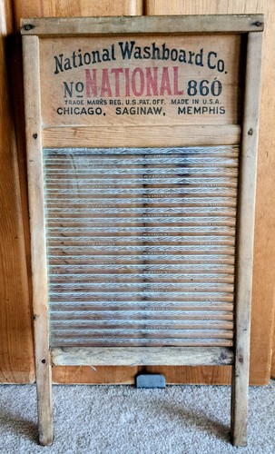 Vtg national washboard - national, #