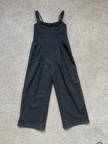Zara girls jumpsuit pinstripe - zara, jumpsuit,